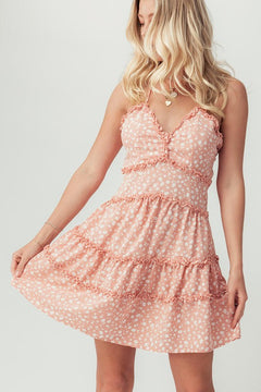 May Flowers Ruffle Dress