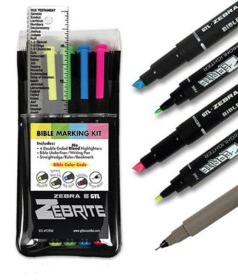 Accu-Gel Bible-Hi-Glider Bible Study Set, Precise Tip Size