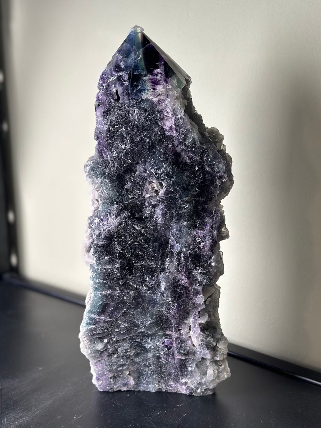 Flourite Slab Tower-Like Crystal - Specimen - Rare and Captivating