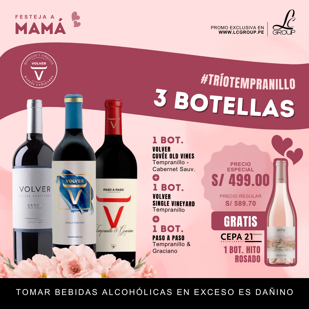 foto de ????????????????.+????????????????????????????❗➜ 1 Cuvée Old Vines +1 Volver Single Vineyard +1 Paso a Paso Tempranillo & Graciano + ???? Hito Rosado