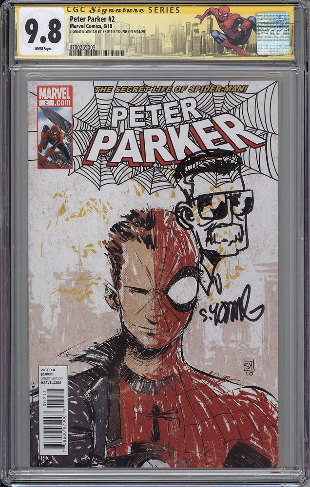 Peter Parker #2 CGC SS  Skottie Young Variant - Stan Lee Remark – That  Dude Books