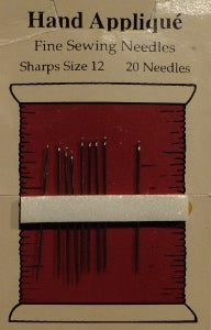 Applique needles