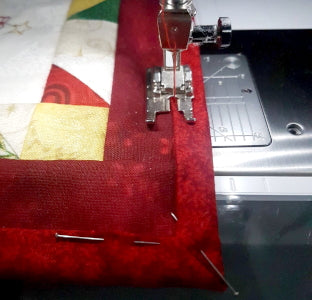 potholder stitching binding