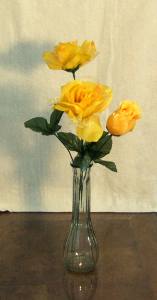 Still life roses with light background