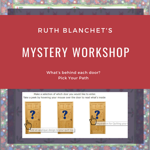 Mystery online workshop with options to create a unique result