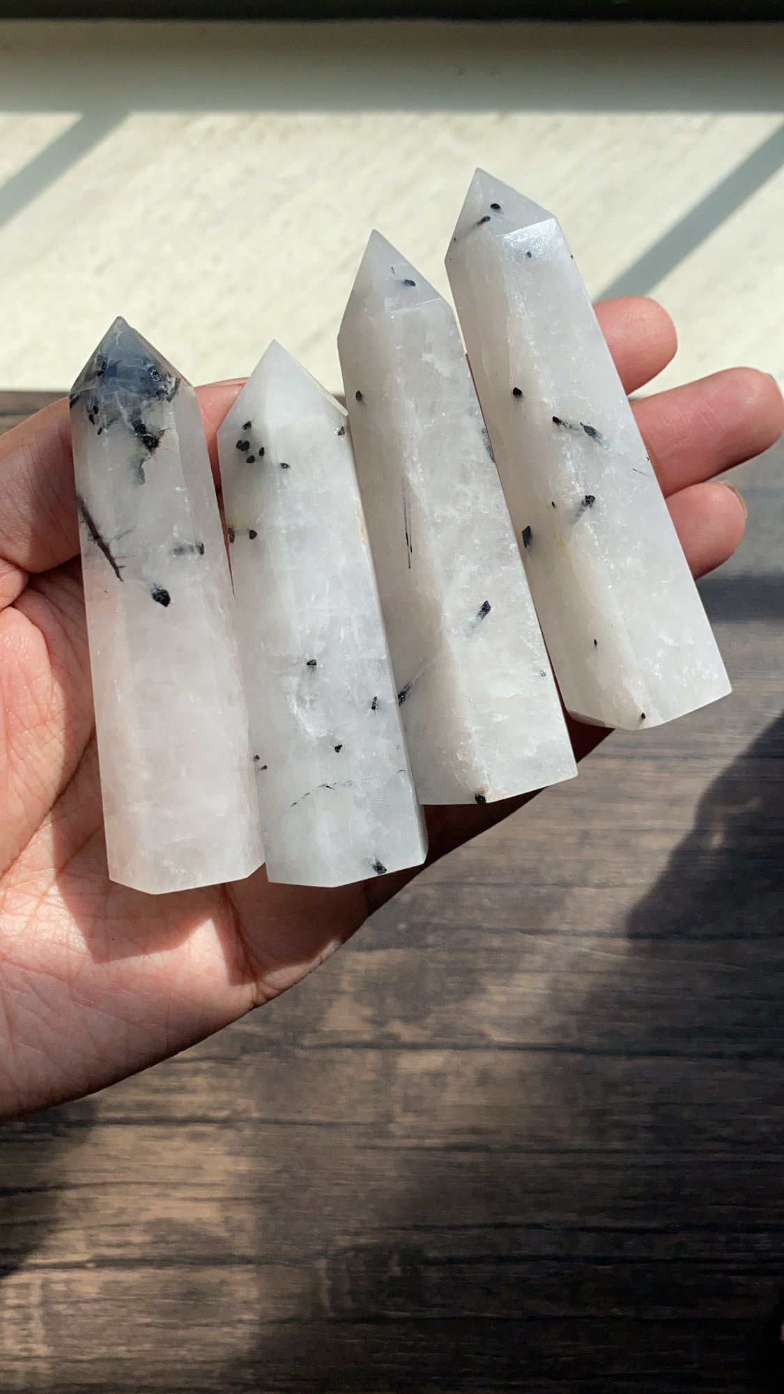 Tourmalinated Quartz Tower
