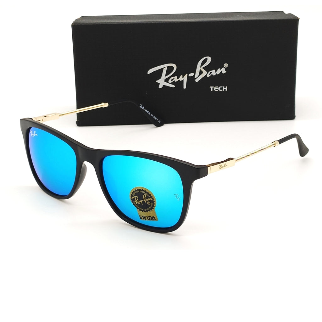 ray ban black matt