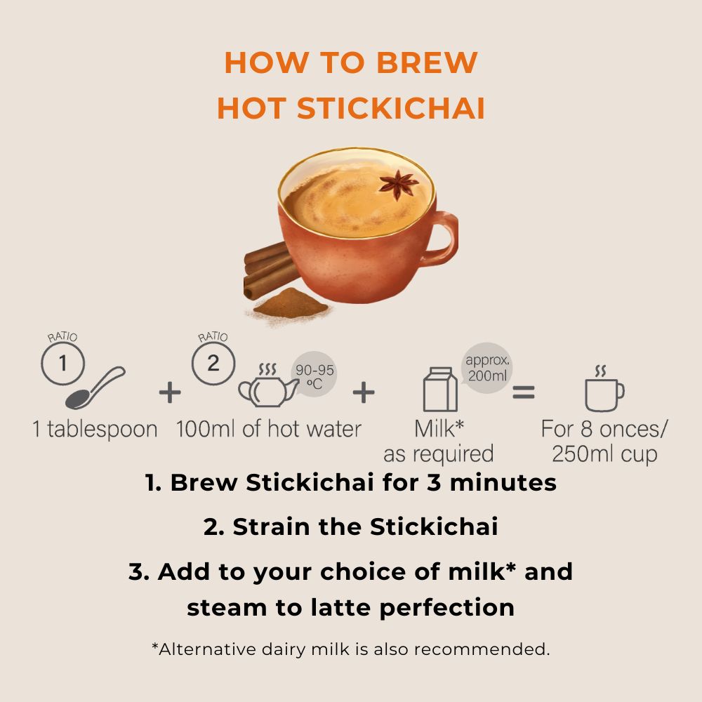 Hot StickiChai Recipe