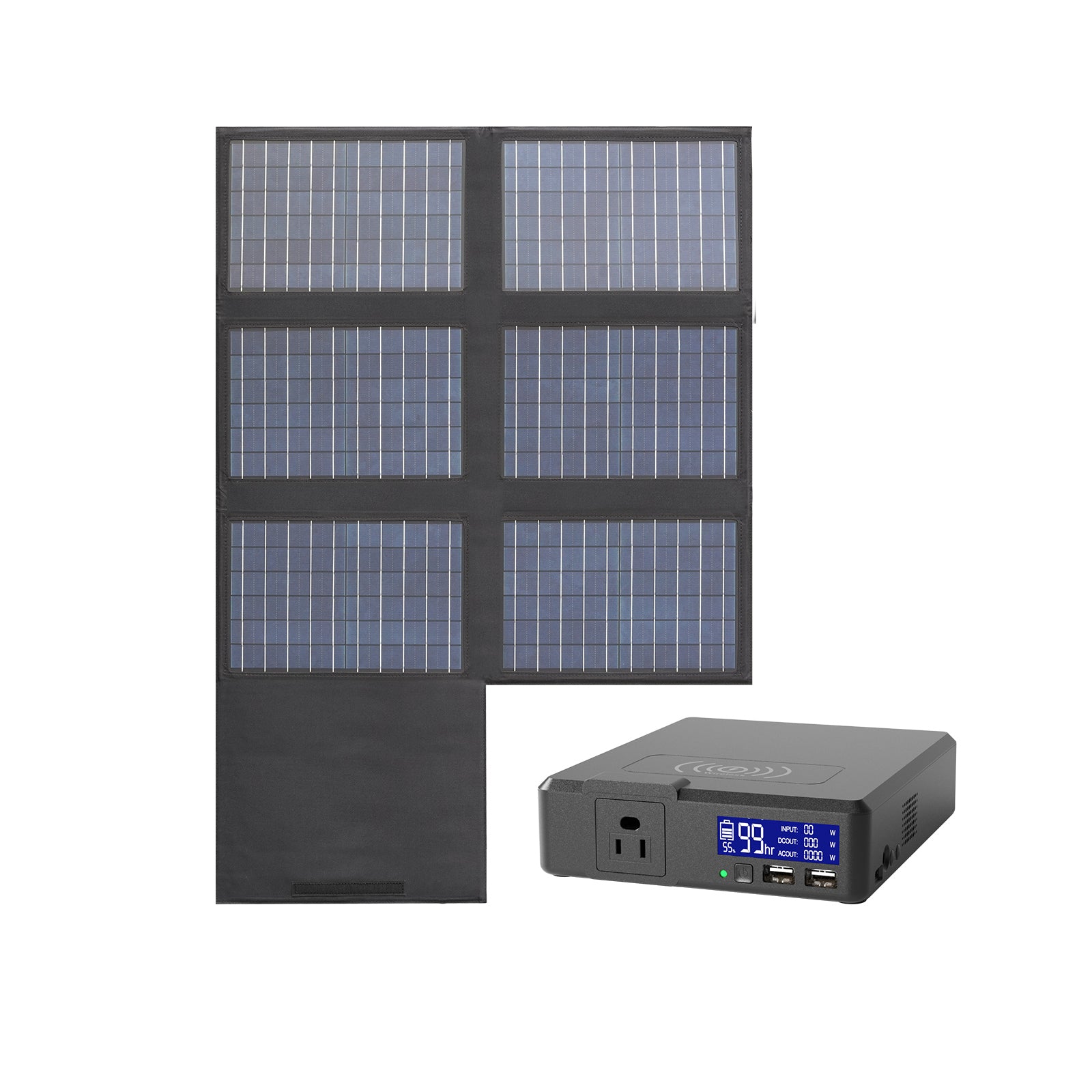 Panel Solar Plegable Portátil 5V-21W ALLPOWERS