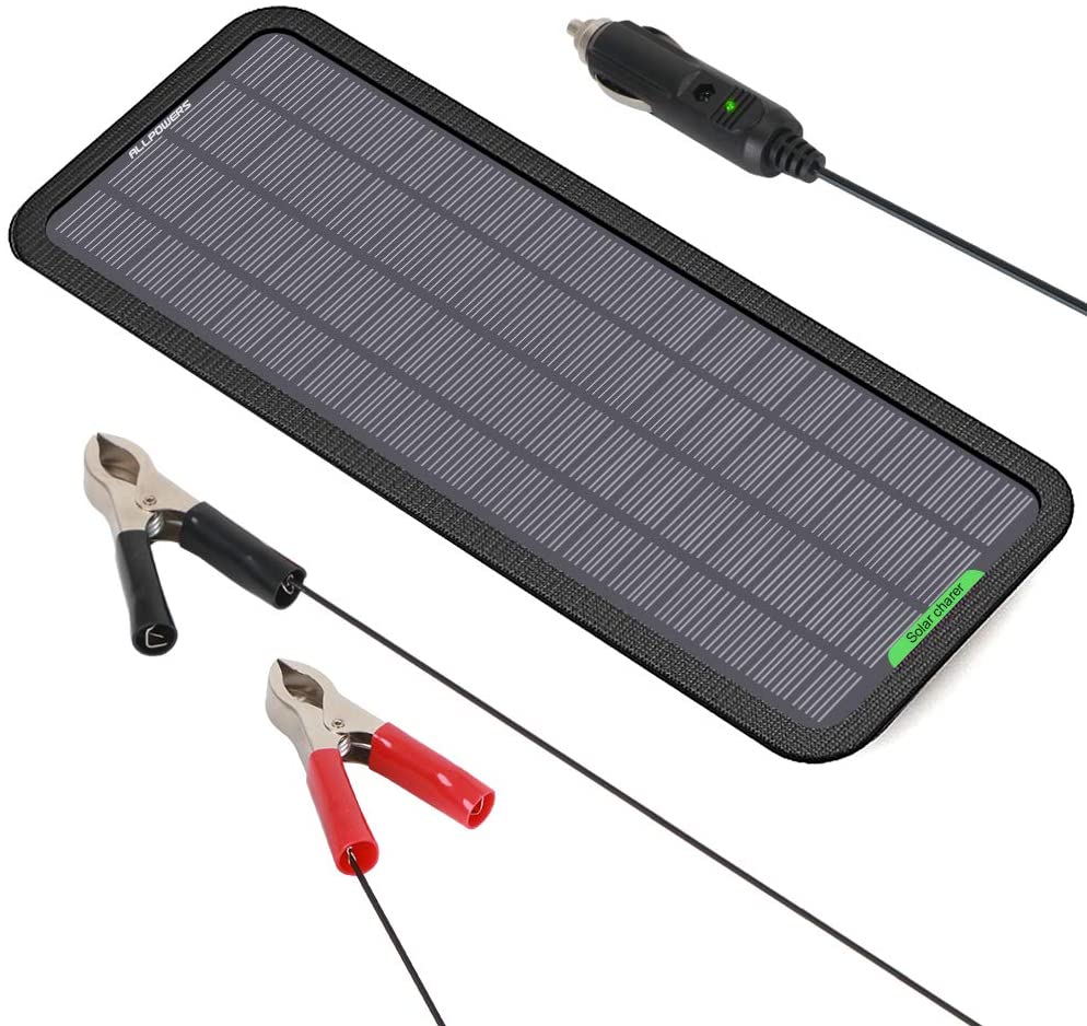 ALLPOWERS 18V 5W 10W Portable Solar Car Battery Charger