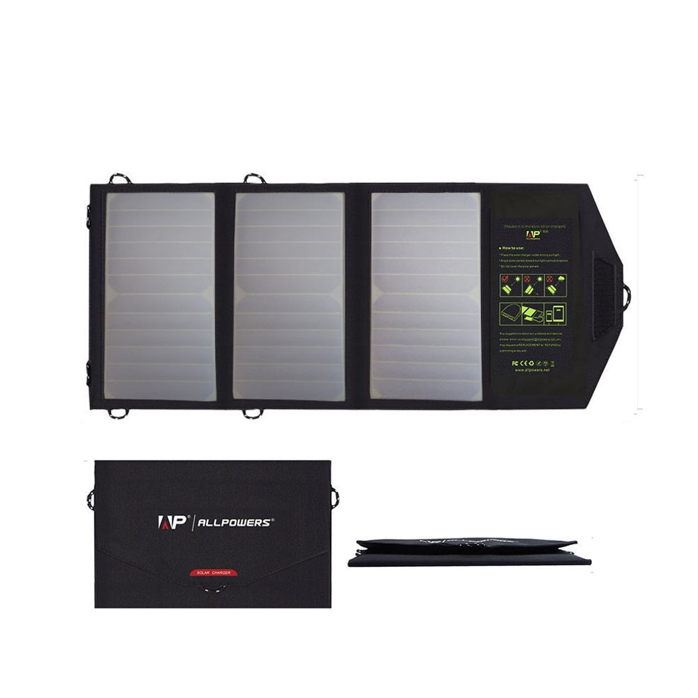 ALLPOWERS 5V 21W Portable Solar Panel Charger (No built-in battery)
