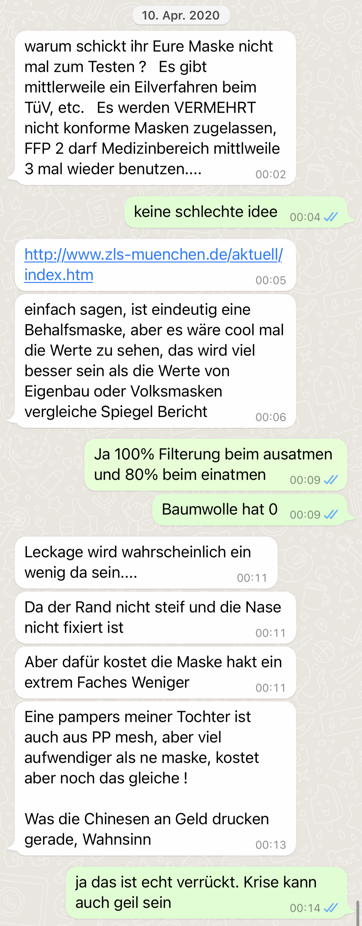 Chat Kirse kann auch geil sein