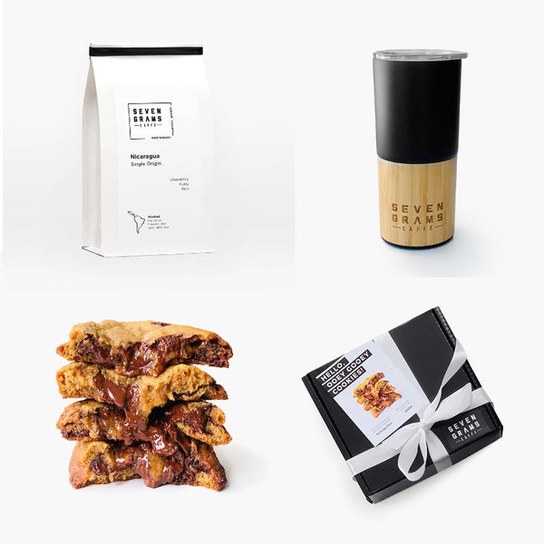 Seven Grams Caffé Cookie & Coffee Gift Box – The Classic