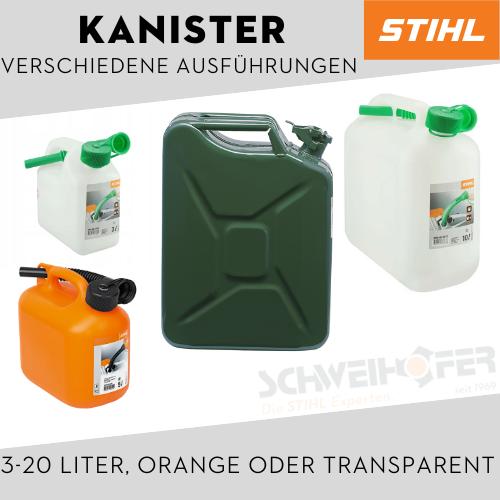 Stihl Benzinkanister 20 Liter transparent ab 23,40 €
