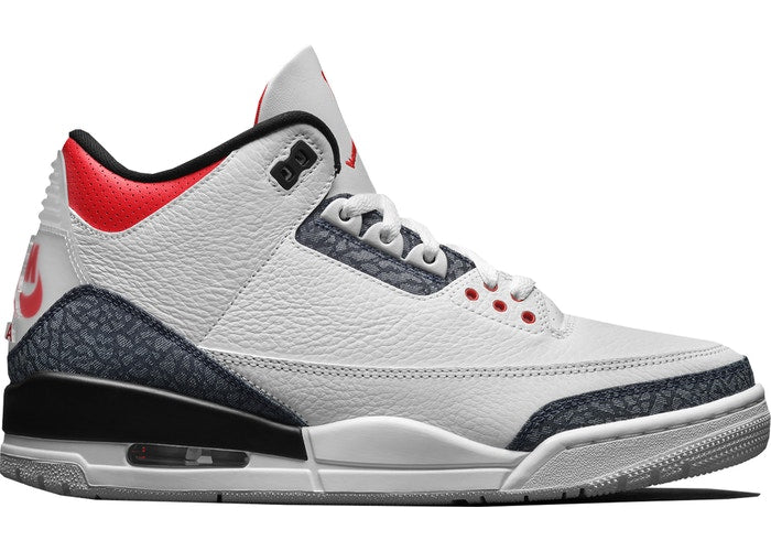 Nike Air Jordan 3 Retro Se Fire Red Denim Limited Streetwear Store