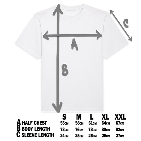 13Stitches Clothing, oversize, tshirt, white, sweater, size chart, groessentabelle, tattoo fashion, streetwear