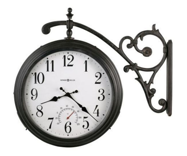 Luis Double Sided Indoor / Outdoor Wall Clock Clocks, Etc.