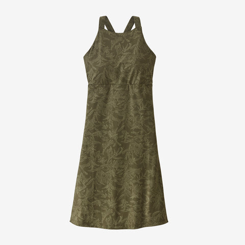 PRANA SKYPATH DRESS CHALKBOARD DOTTY 21