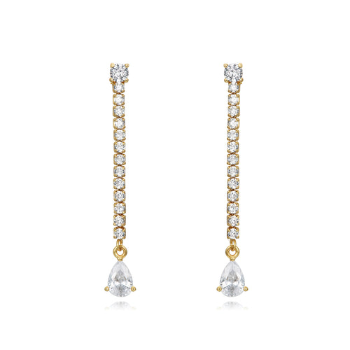 Hope The Diamond Store® - Boucles d'oreilles diamants grimpantes Nina  0,40ct