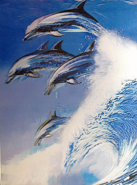 jumping dolphins 3d images