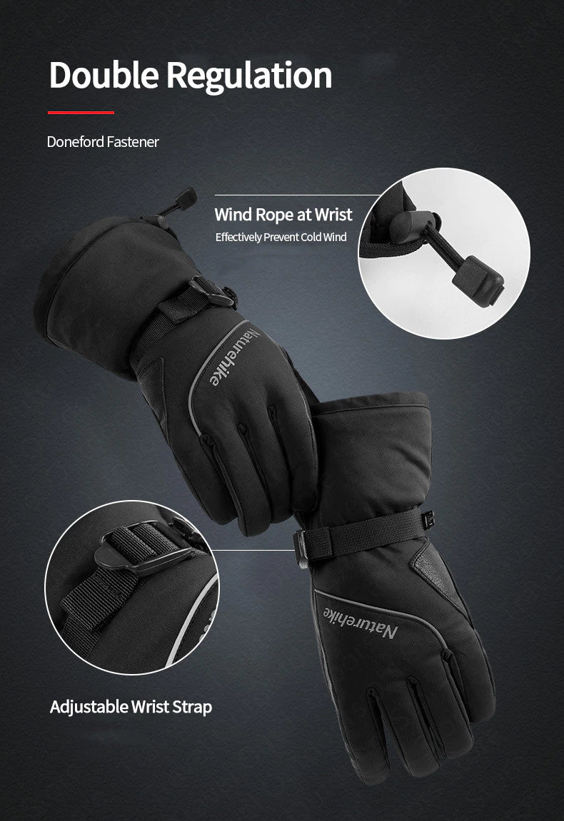 Naturehike Waterproof Soft Shell/Ski Thickened Duck Down Gloves –