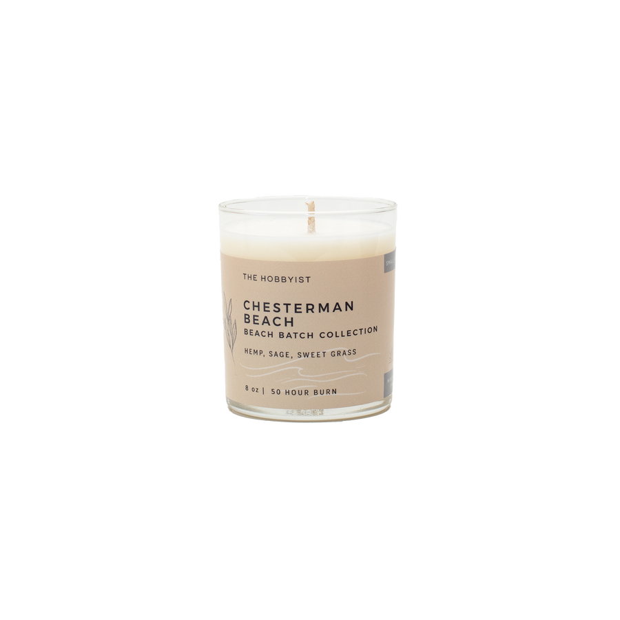  Product photo of the Chesterman Beach Candle from our Beach Batch Collection