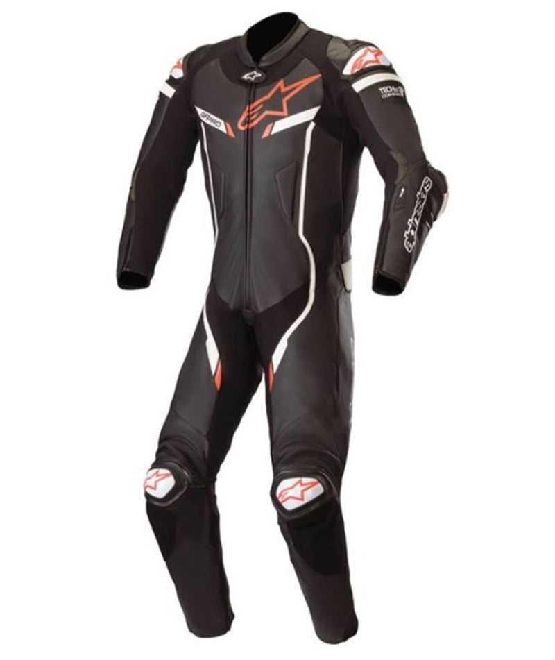 Alpinestars GP Pro V2 1-Piece Leather Suit, Black / Red - Size 40 / 50