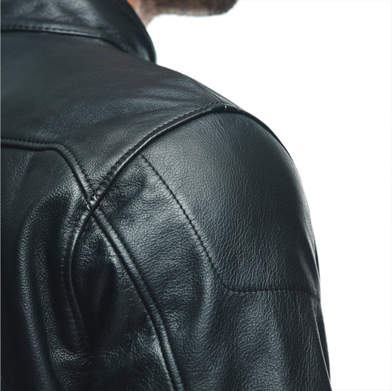 Dainese Mike 3 Leather Jacket - Black – Apex Cycle Online - Gear