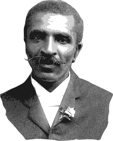 George Washington Carver Vector - Free License / Pixabay.