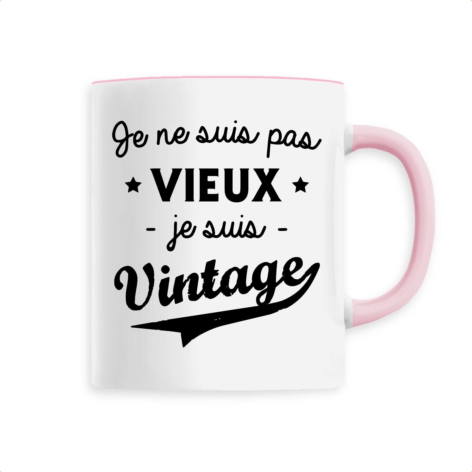 Mug Je Ne Suis Pas Vieux Je Suis Vintage Idee Cadeau Humour Tshirt Culte