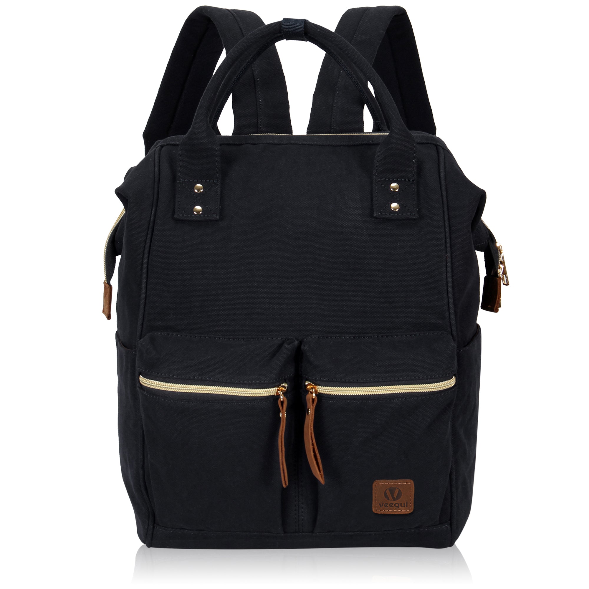 Veegul Stylish Multipurpose Backpack  Dual Pockets-image-4