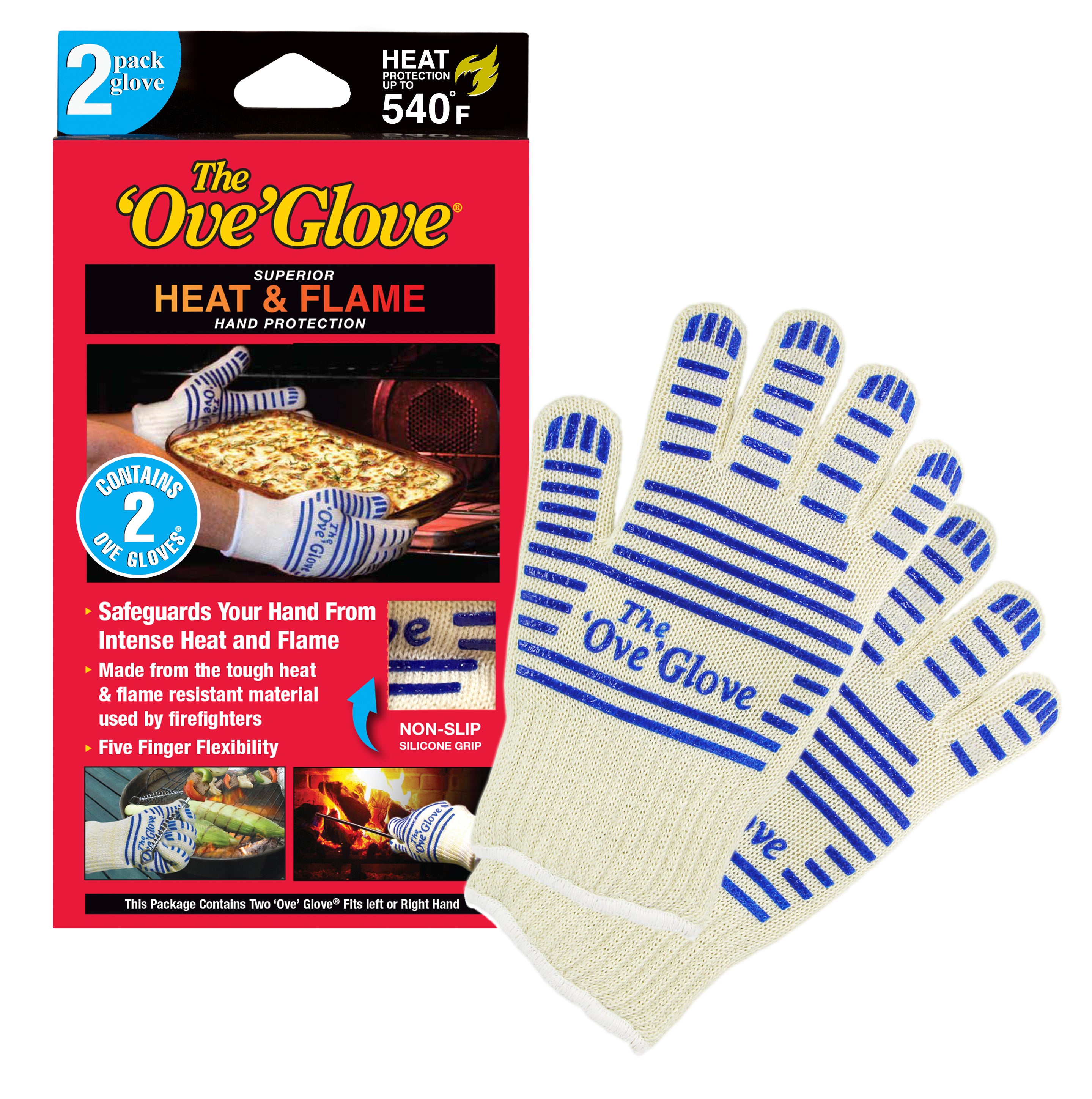 The 'Ove' Glove - Superior Heat & Flame Hand Protection - The Ove Glove product image