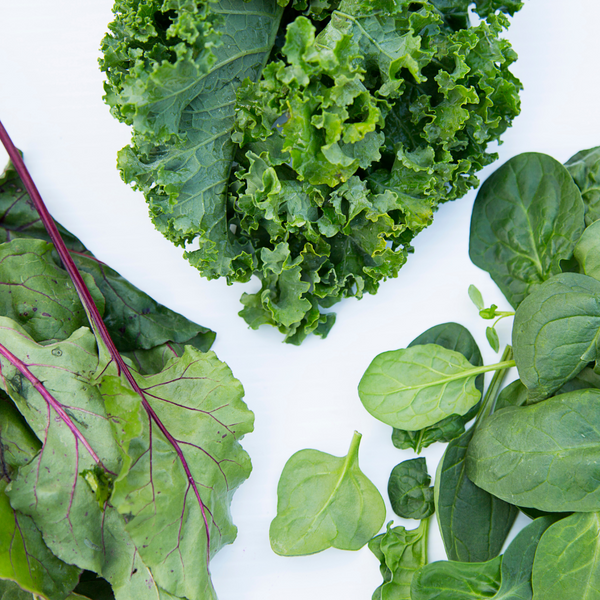 How to fight stress with food and drink - leafy greens