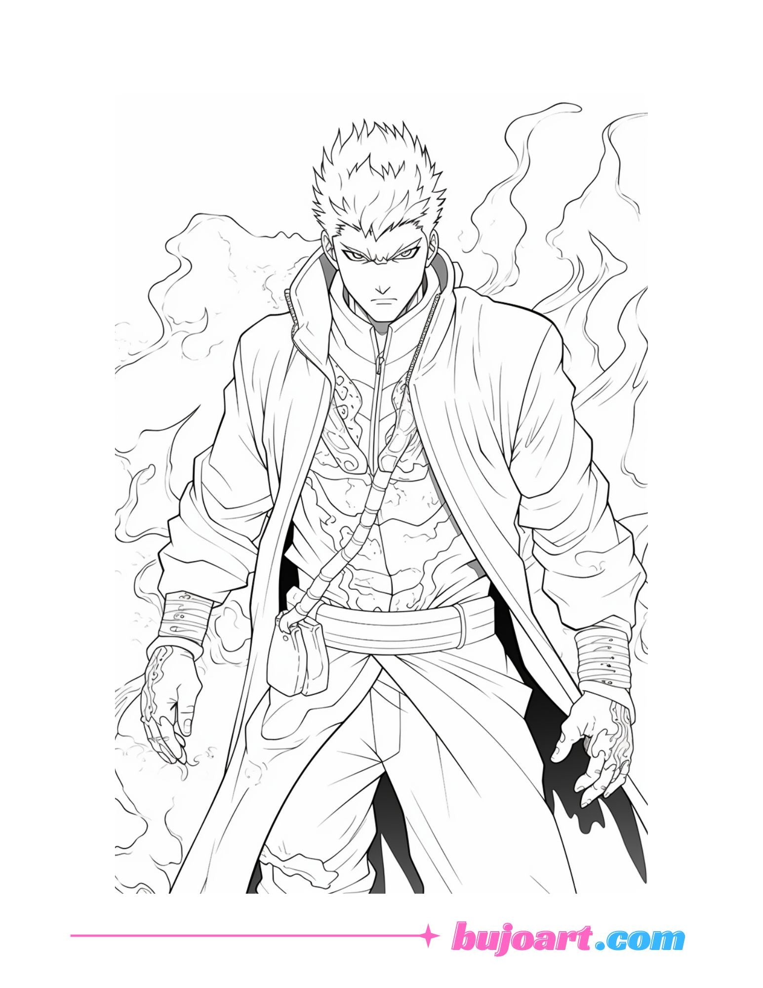 free demon slayer coloring pages for adults and kids instant downloads ...