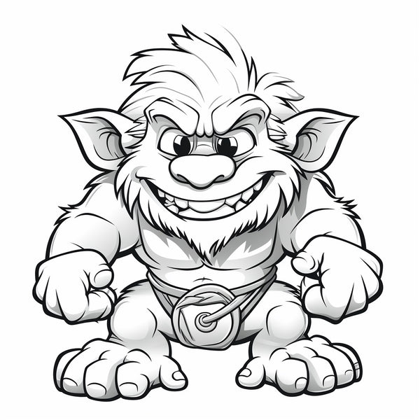 Free Coloring Pages of Trolls 3 Instant Download printable coloring ...