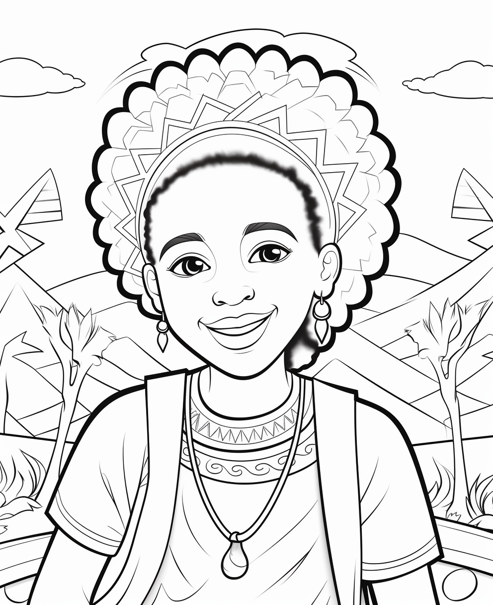 Free Coloring Page of Beautiful Palestine for Adults and Kids – BUJO ART