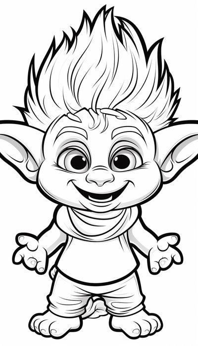 18 Free Coloring Pages of Trolls 3 Instant Download printable coloring ...