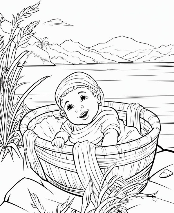 Free Coloring Page Of Bible Stories Jesus For Adults And Kids – Bujo Art