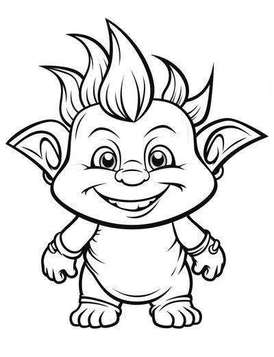 18 Free Coloring Pages of Trolls 3 Instant Download printable coloring ...