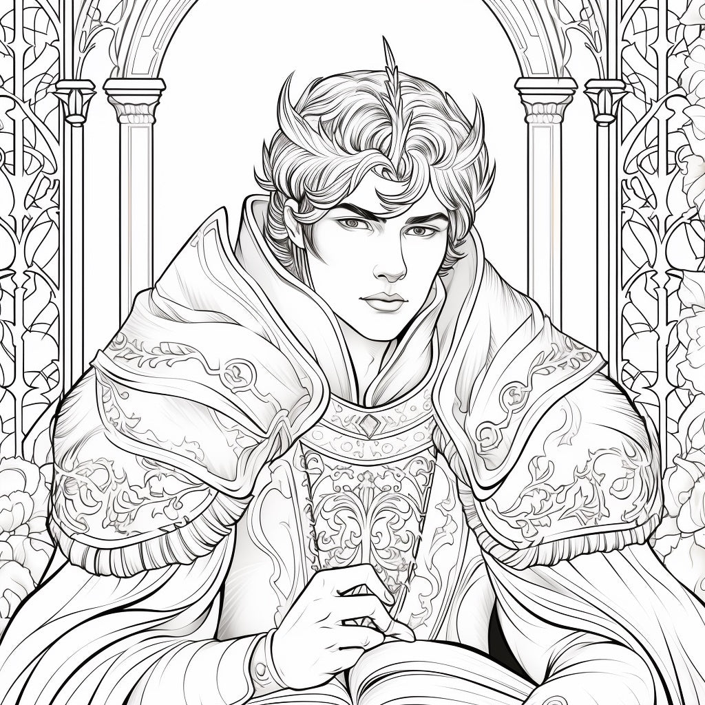 20+ Free Coloring Page A Court of Thorns and Roses Free Printable ...