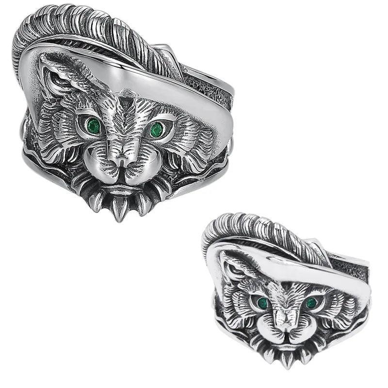 Image of Trendy Fashion Cartoon Cute Animal Cat Ring, Mood Colour-changing Adjustable Magic Jewellery Rings