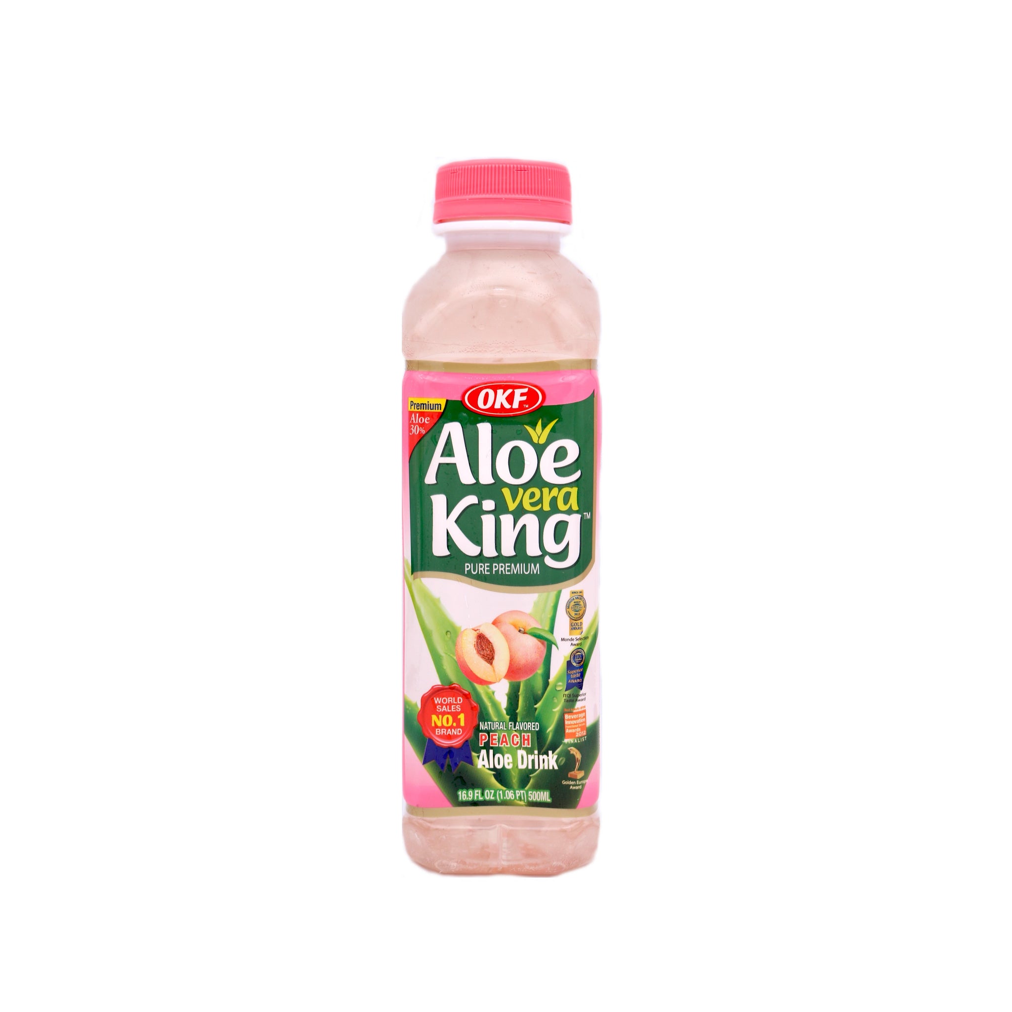 Okf Aloe Vera King Peach Flavour Drink 500ml Tuk Tuk Mart 2066