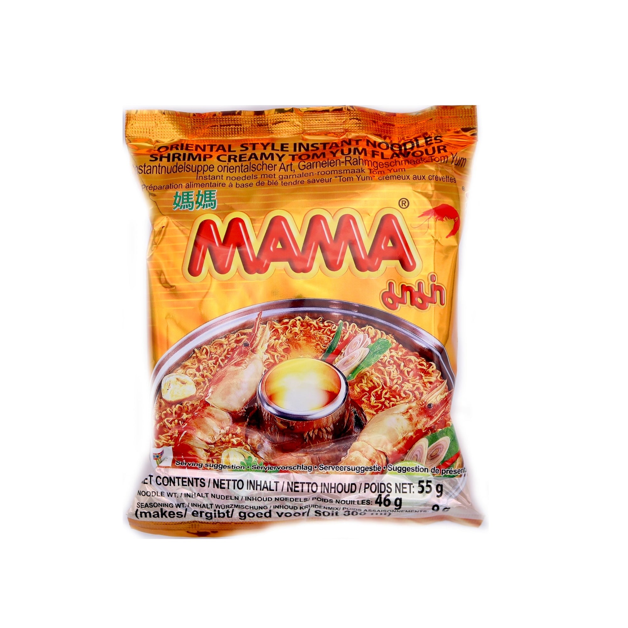 Mama Shrimp Flavor Tom Yum Oriental Style Instant Noodles