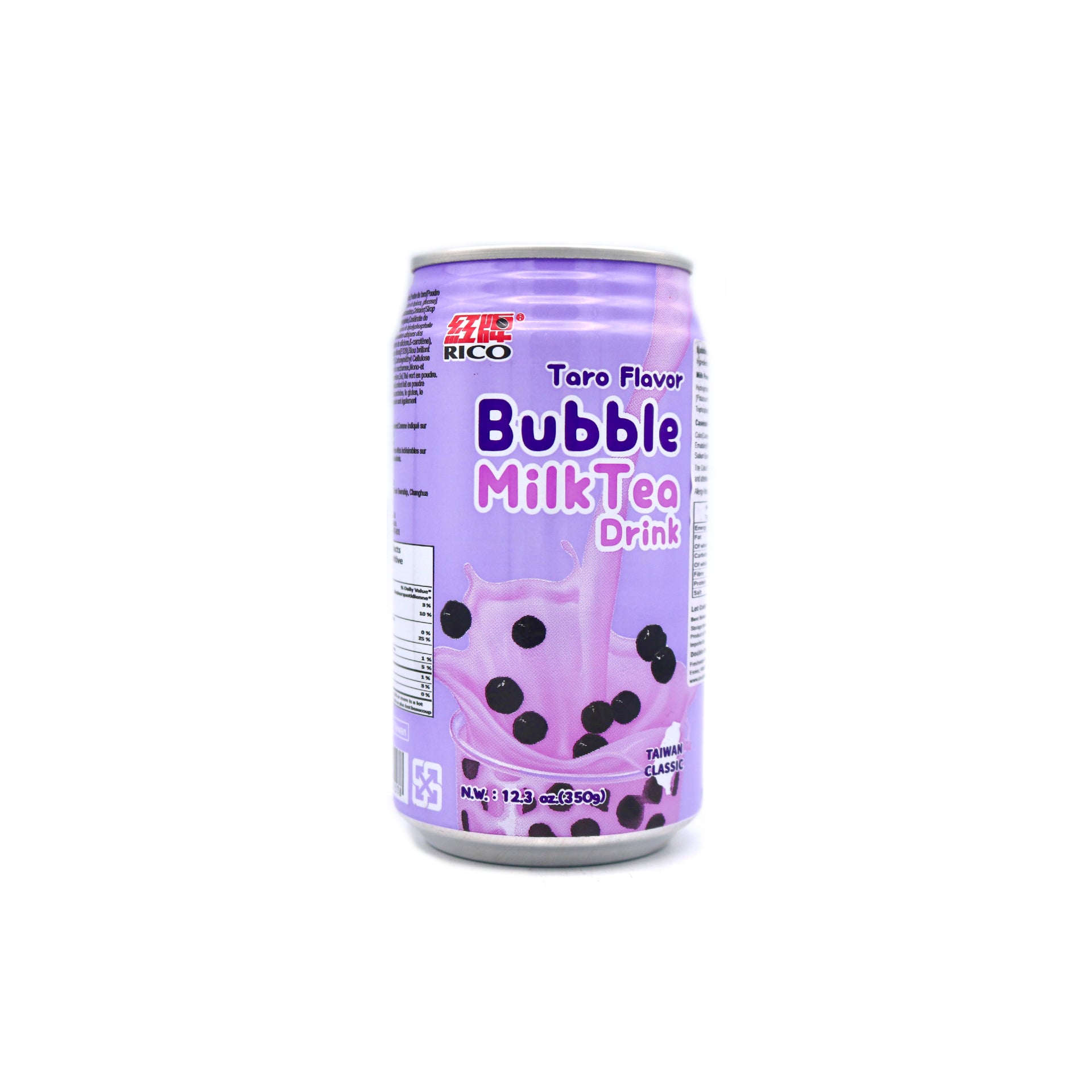 Rico Bubble Milk Tea Drink Taro Flavour 350g Tuk Tuk Mart 6419