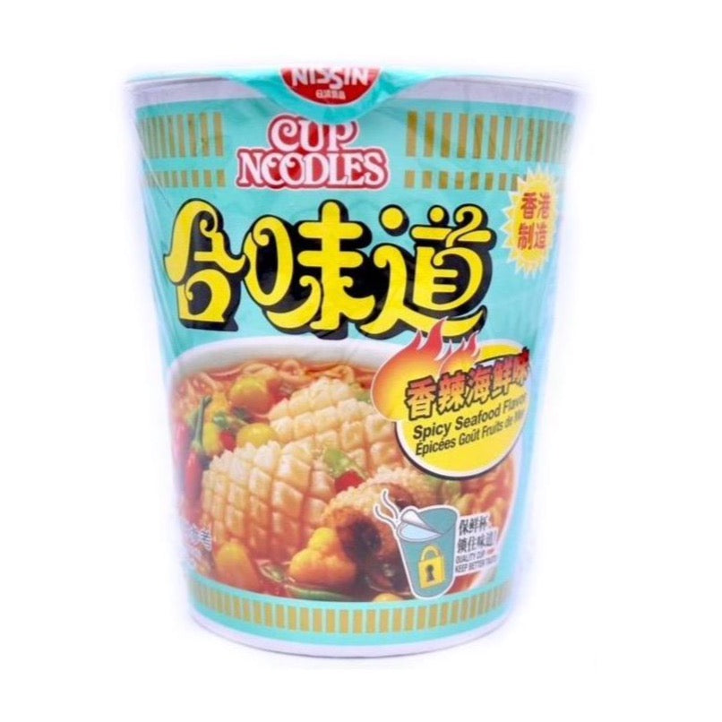 Nissin Spicy Seafood Flavour Cup Noodles 72g Eu Tuk Tuk