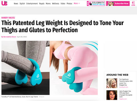 This Patented Leg Weight Is Designed to Tone Your Thighs and Glutes to Perfection