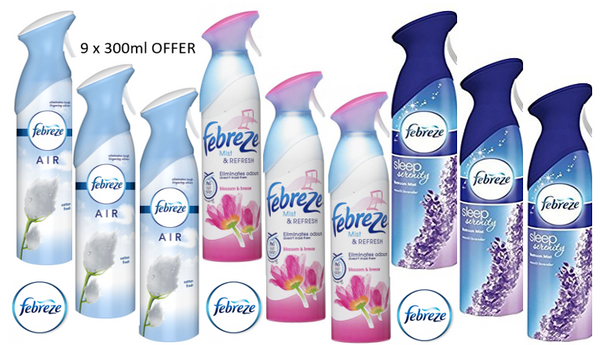 Febreze Zero% 3Volution Refill Aqua