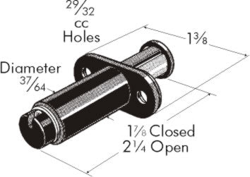 Magnetic Touch Latch 513, Black – Hardware Decor