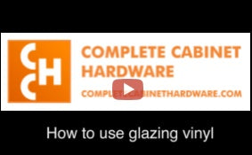 How to use glazing vinyl