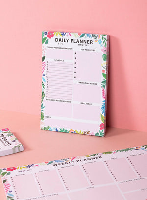 The Weekly Planner  Desk Pad – Rosie Papeterie